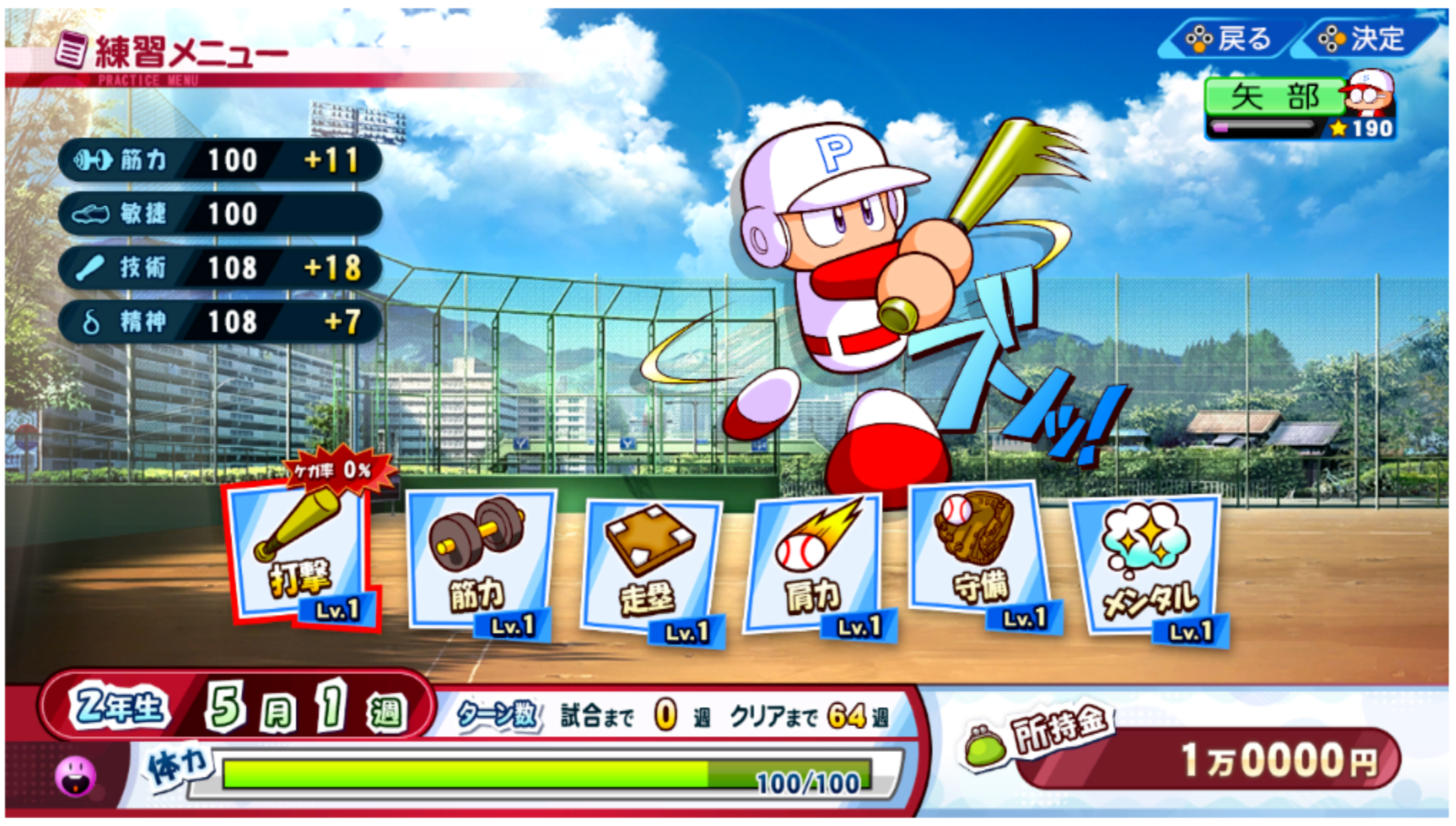 Same batting practice with a 0% rate of injury